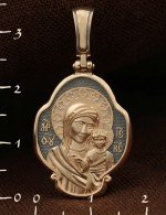 Образок из золота 585 пробы
