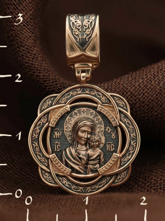 Образок из золота