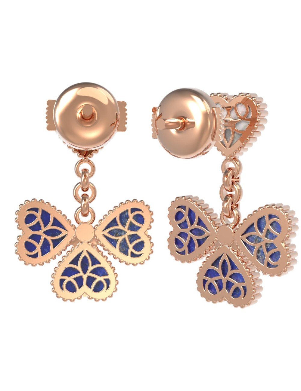 Серьги из золота 585 пробы