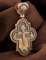 Крест из золота 585 пробы