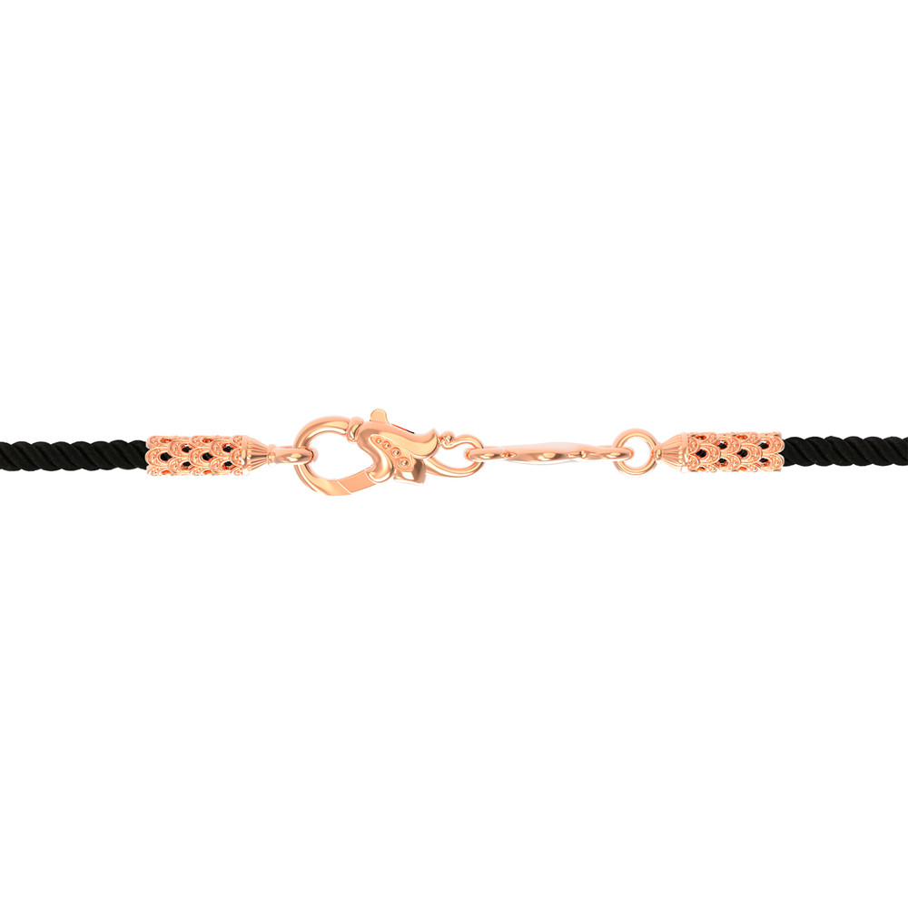 Шнурок шёлковый из золота c шёлковым шнурком