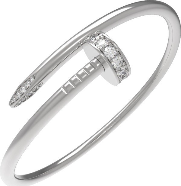 Браслет из белого золота c бриллиантами