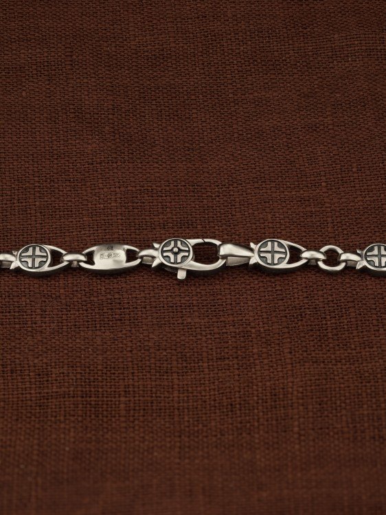 Цепь из белого золота