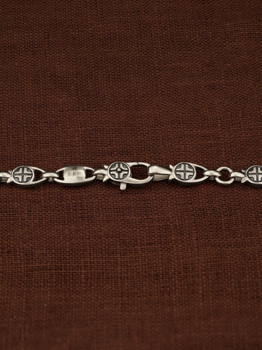 Цепь из белого золота