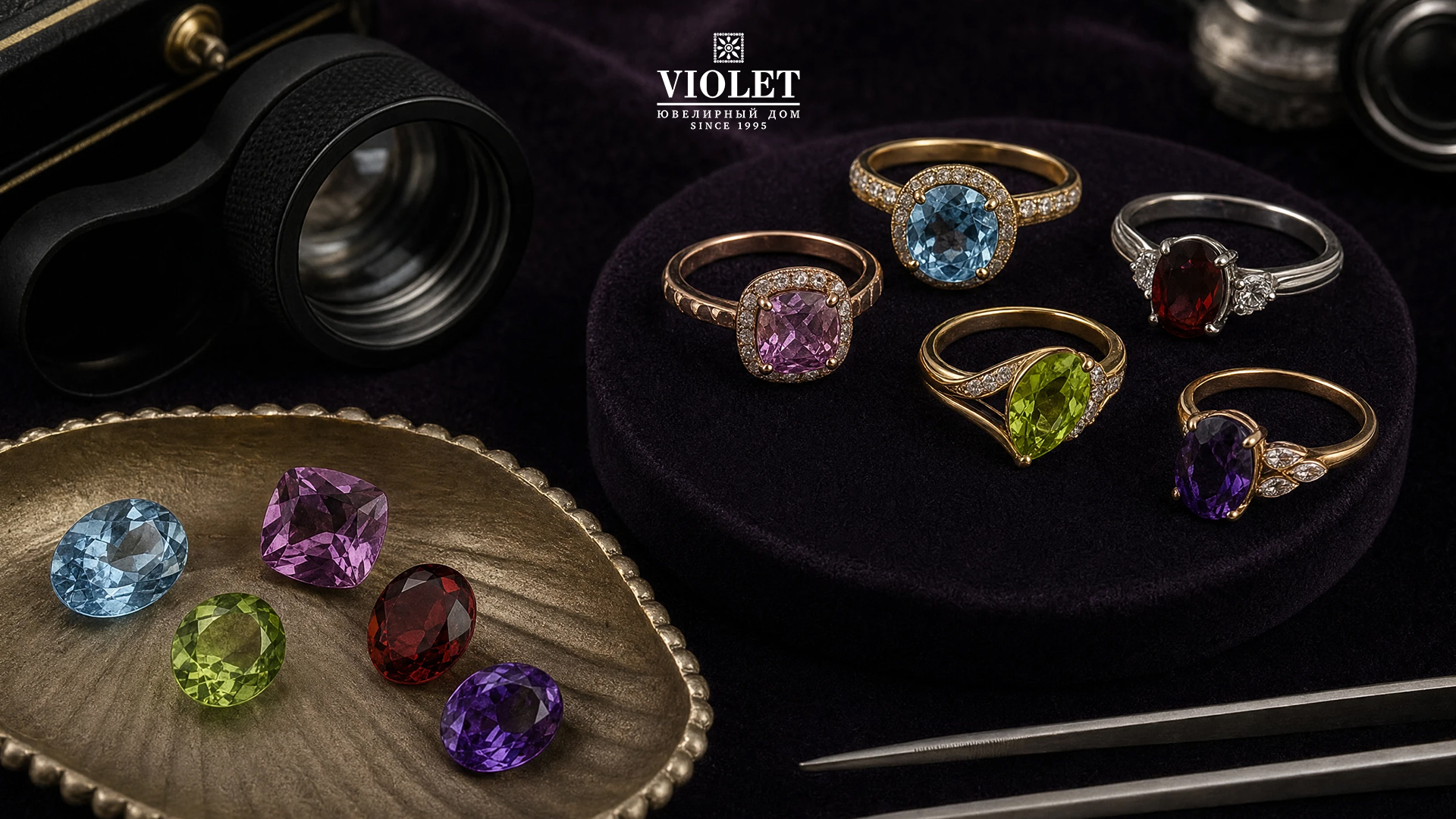 Что такое полудрагоценный камень